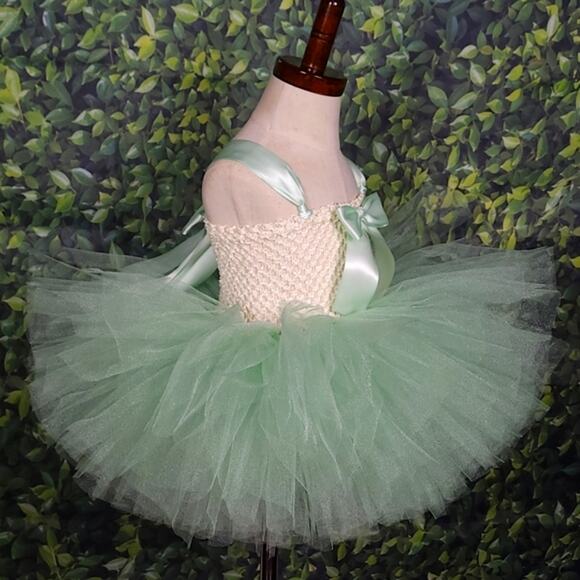 BLACK FRIDAY SALE - Tutu Dress & Headband Set, Lined, Green, Sz 18 Mos. - 3T NWT - Picture 15 of 16